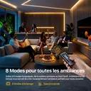 VIVREAL Ruban LED 9,84 m, 5 V, IP65 étanche, télécommande, 18 LED par mètre, référence HM-3-60, Offre spéciale Nouvel An, Cadeaux phares image 8
