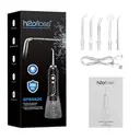 H2ofloss toothbrush, oral water jet, dental water jet, high-pressure cleaning, 300ml large water tank, 5 modes, 2500MAh, IPX7 waterproof image 0