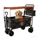 ochama Portable Camping/Outdoor Picnic Cart, Foldable & Collapsible, with Detachable Shade Canopy, 150L Basket Capacity, 300L Load Capacity, 150kg Weight Capacity image 0