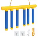 Jouet de jeu de réflexion à bâtons tombants, entraîneur de coordination œil-main rechargeable par USB avec 3 vitesses de chute réglables, bâtons tombants en mousse EVA souple sûrs pour enfants et adultes, jeu interactif de fête familiale en intérieur, jouet d'entraînement de la vitesse de réaction, conception suspendue au mur avec crochets d'installation, cadeau parfait pour les enfants image 0