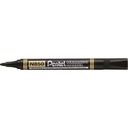 Pentel N850 Permanent Marker Bullet Tip Black Pack of 2 image 4