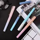 WRITECH Liquid Ink Rollerball Pens: 0.5mm Black Pens Quick Dry No Bleed Roller Pens Pack of 8(Gradient) image 5