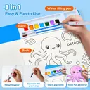 JoyCat Animal & Alphabet Series Paint with Water Colouring Book image 1