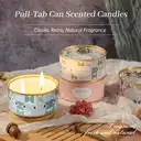 Zooly Bougie parfumée en pot - Fleur de prunier japonais, 120 g, 1 pièce image 3