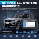 XTOOL D6 OBD2 Scanner, 2026 Full System Diagnostic Scan Tool, Free Update Car Scanner with 15 Services, Crank Sensor Relearn, Throttle Relearn, Oil Reset, ABS Bleed, FCA & CAN FD image 1