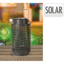 Lanterne Solaire en Métal D14 x H23,5 cm image 0