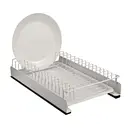 VIVREAL Pull-out Dish Rack for Kitchen Cabinets – Carbon Steel with Baking Finish， Smooth Sliding Rail， Drain Tray， Heavy-duty Design， S3825W, New Year Sale , Top gift picks image 8