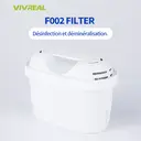 VIVREAL Lot de 6 filtres à eau compatibles avec les carafes Brita image 2