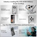 Blackview Fort 2 Android 15, 24GB (8+16) RAM + 128GB ROM (2TB TF card expansion) Outdoor 4G Smartphone, 16MP AI Camera, 6.56" HD+, 5000mAh, MediaTek G81, IP68 Waterproof Construction Site Phone, NFC, OTG, GPS, FM, 5G, WiFi image 5