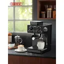 HiBREW H20 All-in-One Coffee Machine with Built-in Grinder, Dual Hot & Cold Extraction, 20-Bar Pressure, 20-Level Grind Adjustment, Steam Wand for Latte, 1.8L Water Tank, Smart Touch Control image 9