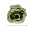 Wei’s Moment 20Pcs Artificial Flowers Roses, Real Touch
 Foam Roses, Fake Flowers Rose for DIY Wedding Bridal Bouquets Baby Shower Table Centerpieces Home Decorations, Cream Green image 4