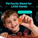 Tokky 100-Piece Magnetic Blocks Mine World Pixel Blocks STEM Montessori Enlightenment Toys Strong Magnetic ABS Safe Material Creative Adventure Building Blocks Color Box Packaging CFD15 image 4