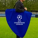 Hy-Pro Football Goal with Target Sheet UEFA Champions League Flexi Blue 3x4ft image 5