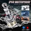 ENdureLite H8/H9/H11 Light Bulbs,  6000K Cool White Light with Cooling Fan, 20000LM  Brighter, CSP Chips LED Light, Pack of 2 image 8