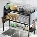 Cooker King Kitchen Shelf Dish RackDrainer Countertop Sink OpbergrekDish RackKnife RackCutting Board Rack Upgraded 95cm image 3