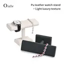 Oirlv Watch Stand, Watches Display Stands Base Watch Necklace Bracelet Organizer Rack Bangle Scrunchie Headband Showcase Watch Stands For Photography Women Men image 7