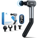 Arboleaf CM40F-Dual Length Extended Handle Massage Gun, Easy Reach to Back, 6 Intensity Levels, Long Battery Life, Brushless Motor Silent Massage image 9