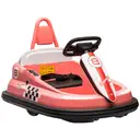 HOMCOM Kids Bumper Car 360° Rotation Spin Waltzer Car 6V Electric Ride On Car with 2 Speeds, Music, Lights for 18-48 Months P image 0