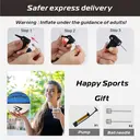 High-quality Rubber Basketball（29.5"） Size7# Red/White/Blue image 7