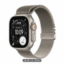 APPLE Watch Ultra 3 GPS + Cellular 49mm Natur Titan Gehäuse mit Natürlichem Mailänder Armband - Mittel image 0