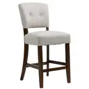 Bar Stool Oakridge Light Grey/Walnut image 2