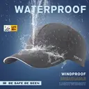 TOP-EX Casquette imperméable et résistante à toutes les conditions Urban Storm, taille M/L - Gris image 1