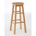Maison by Premier Bar Stool Selby Rubberwood Natural image 4