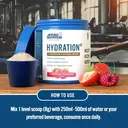 Applied Nutrition Electrolytes Hydration Powder Strawberry & Raspberry Flavour - 240g image 4