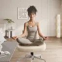 Chaise de méditation Newtral Freedom-X FP sans accoudoirs, avec support d’ordinateur portable et tablette réglable, inclinais image 8