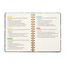 Jubiluu Carnet ligné A5 à spirales et couverture rigide florale - Berry Floral image 7