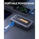 BUTURE Beta08 3000A Car Emergency Starter – A 3-in-1 portable car battery starter suitable for 12V vehicles (gasoline displacement up to 9.0L / diesel displacement up to 8.5L), 16800mAh power bank, 4-mode wide-angle LED light, ideal for outdoor travel and camping image 4