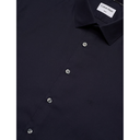 CALVIN KLEIN Easy Care Slim Fit Shirt Night Sky MEN'S 41 image 2