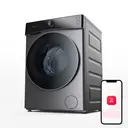 Roborock Zeo Lite Gray Lave-linge séchant avec technologie de séchage Zeo-Cycle, 10 kg de lavage, 6 kg de séchage, 27 programmes de lavage avec contrôle via application, système d’auto-nettoyage LintClear, dosage automatique image 0