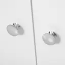 HOMCOM Sideboard Storage Cabinet Cupboard, Open Bookcase with 2 Doors 5 Compartments Wooden Modern Style for Living Room Bedroom Kitchen 80 x 23 x 123 cm, White image 6