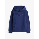 Tommy Hilfiger Sweat à capuche essentiel enfant bleu marine crépuscule Taille-6 image 8