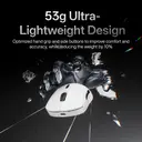 RAPOO VT2 MAX Wireless Gaming Mouse, True 8K Wireless Polling Rate, 53g Lightweight, Up to 750 Hr Battery, Nordic nRF54L15 MCU, 120-Million Optical Switch, 10 Programmable Buttons, Macro Enabled - White image 4