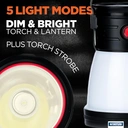 Status Camping Lantern & Torch LED image 7