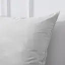 MEROPE Taie d’Oreiller en Bambou 80x80cm Gris Clair Lot de 2 image 3