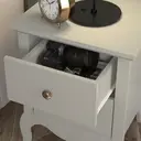 Galano Stella 2 Drawer Bedside Table – Modern Storage Cabinet for Bedroom, Living Room, Hallway or Entryway – Grey image 4