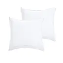 LeBonsoir Parure de lit avec housse de couette 240 x 200 cm et 2 taies d'oreiller 65 x 65 cm - Blanc image 6