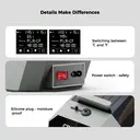 Creality Space PI Filament-Trockner | 3D-Drucker Filament-Trockenbox mit 360° 110W PTC-Heißluftheizung, verbesserte Filament-Entwässerungs-Aufbewahrungsbox, kompatibel mit Nylon, ABS, PETG, PLA, TPU 1,75mm & 2,85mm Filament image 9