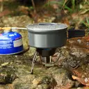 BRS 11-Series Camping Gas Stove with Carry Bag and Multifunctional Adapter,3240 W image 4