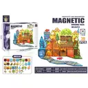 XINQIYUAN Qiyuan Jouet Éducatif Set de Blocs de Construction Dinosaure Magnétiques 7.5cm 79pièces [Mélange aléatoire – Couleurs issues uniquement de la photo principale] image 0