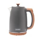 Haden Dorchester Digital Kettle, Variable Temperature, Grey Coated Stainless Steel & Wooden Effect - 201300 image 0