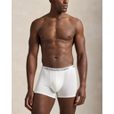 Ralph Lauren Classic Stretch-Cotton Trunk 3-Pack - White/Heather/Black AOPP image 1