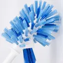 36cm Blue Hand Brush with 29mm Bristles and TPR Rubber Handle, Heavy-Duty Scrubbing image 2