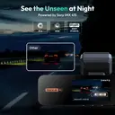 BOTSLAB 4K Dash Cam Front and Rear, 170° Ultra Wide 4K+2K Dashcam with ADAS, Night Vision, 24/7 Parking Mode, Sony STARVIS Sensor, WDR, 5.8GHz WiFi, Built-in GPS, Loop Recording image 5