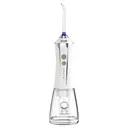 H2ofloss HF-2 electric toothbrush, featuring 5 modes, 5 nozzles, USB rechargeability, IPX7 waterproof rating, and a 300ml water tank, is available in white image 9