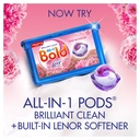 Bold Liquid Laundry Detergent, Pink Blossom, 64 Washes, 2.112l image 5