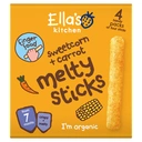 Ella's Kitchen Sweetcorn & Carrot Melty Sticks 7+ Months 4 x 6g image 0